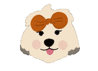 Happy Dog Sticker