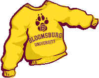 University Bu Sticker