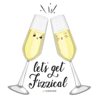 Unsobered love party kawaii wine Sticker