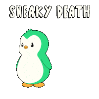 Fall Die Sticker by Abster