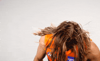 Hair Smile GIF by GIANTS