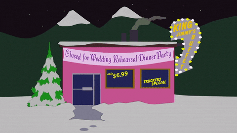 wedding rehearsal GIF by South Park 