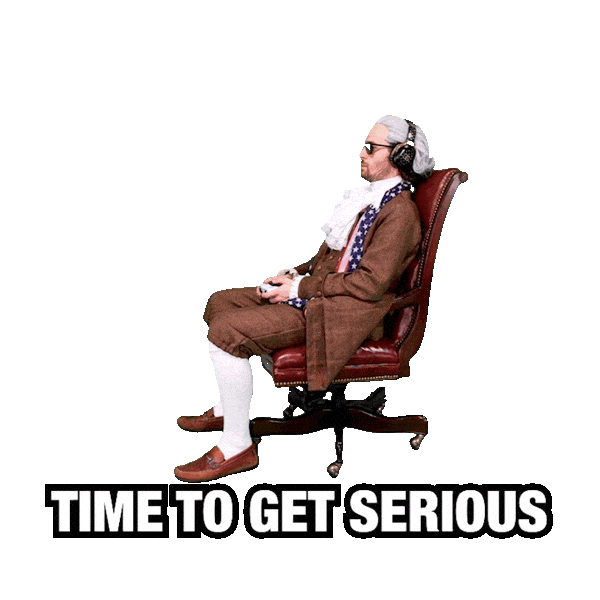 Serious Lock In Sticker