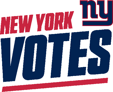 Voting New York Giants Sticker by NFL