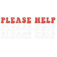 Sos Help Sticker