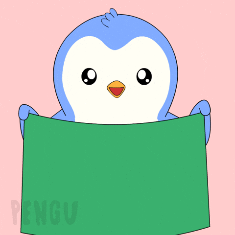 Space Holding GIF by Pudgy Penguins