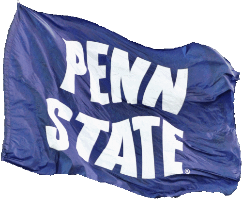 StateLionPro giphyupload pennstateflag penn state gif psu flag Sticker