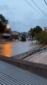 Severe Flooding Inundates Downtown Lismore in Northern New South Wales
