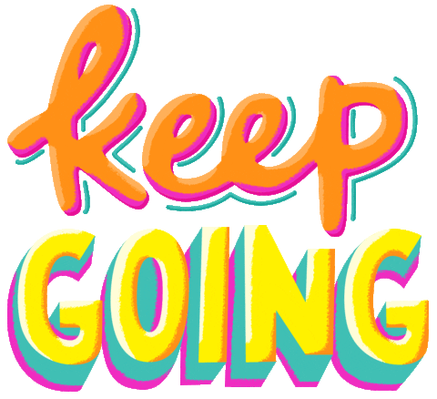 Fitness Keep Going Sticker by Carawrrr