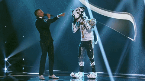 Reveal Dalmatian GIF by The Masked Singer
