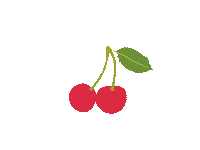 carsonplummer cherry cherries carson plummer cherry red Sticker