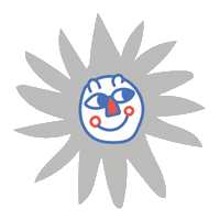 Happy Art Sticker