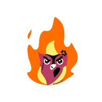 Angry Owl Sticker by Malaysian Philosophy Society