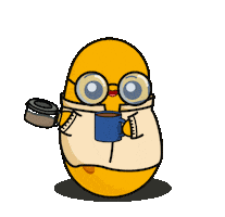 Tired Coffee Time Sticker by lilpotates