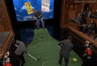 Putting Jimmy Fallon GIF by The Tonight Show Starring Jimmy Fallon