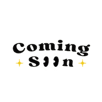 Coming Sticker
