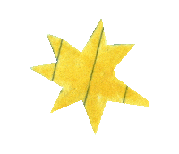 Yellow Star Estrella Amarilla Sticker by recorta y mueve