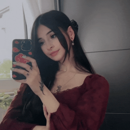 Cute Girl Twitch GIF