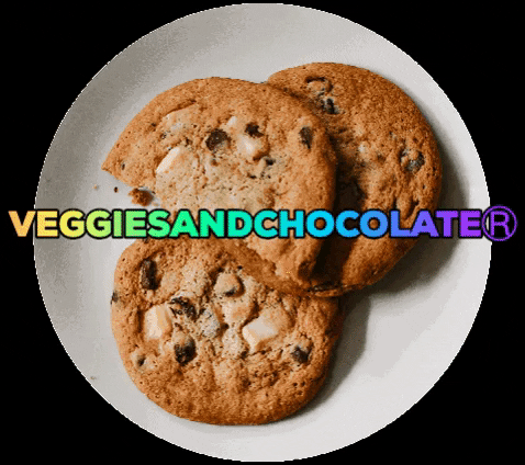 veggiesandchocolate giphygifmaker chocolate cookies nutrition GIF