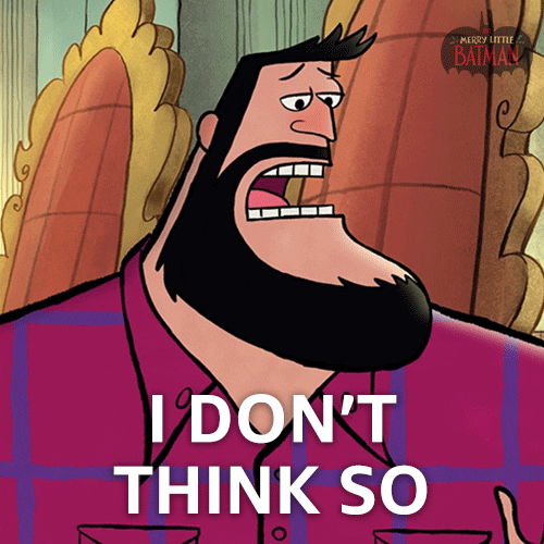 I Dont Think So Bruce Wayne GIF by Amazon Prime Video