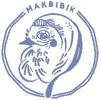 Makbibik Sticker by 160Works
