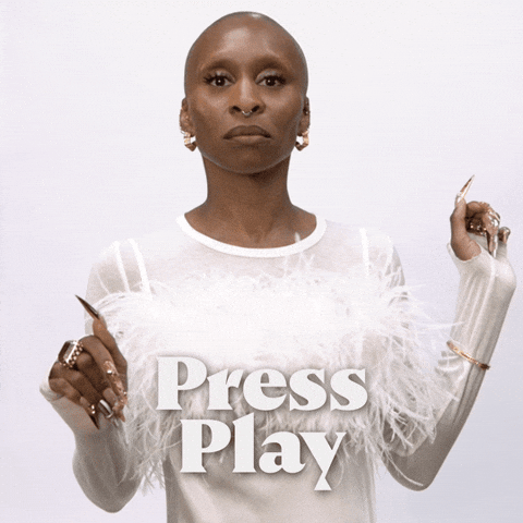Listen Press Play GIF by Cynthia Erivo
