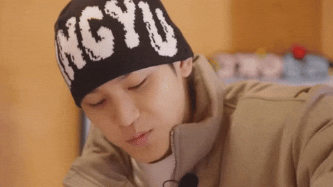 Happy Kim Mingyu GIF