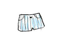 Fashion Beach Sticker