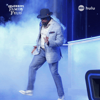 Celebrity Family Feud Dance GIF by ABC Network