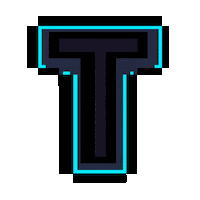 Neon T Sticker