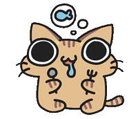 Li-Fish 貓 虎斑貓 盧小小 台灣盧系 Sticker