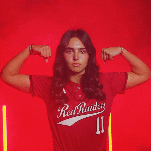 Lauren Allred GIF by Texas Tech Softball