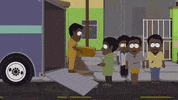 teamwork carrying GIF by South Park 
