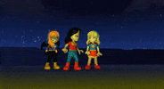 wonder woman falling GIF by LEGO