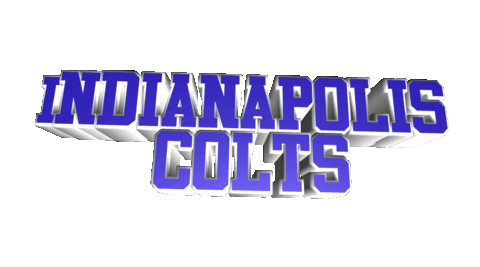 Indianapolis Colts Football Sticker by GIPHY Text
