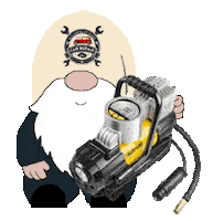 Gnome Auto Mechanic Sticker