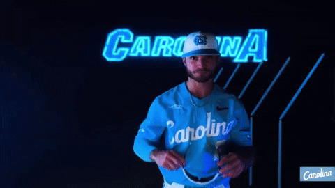 North Carolina Baseball GIF by UNC Tar Heels