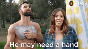 Need A Hand GIF by DrSquatchSoapCo