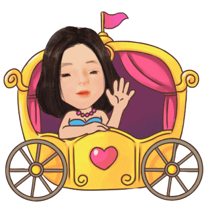 Cinderella Saying Bye Sticker