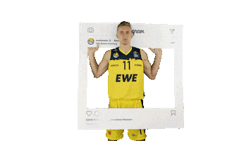 Ewe Baskets Basketball Sticker by EWE Baskets Oldenburg