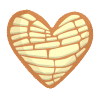 Pan Dulce Corazon Sticker