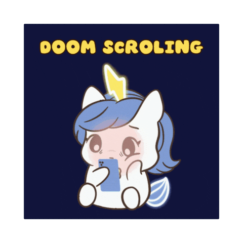 Phone Reels Sticker by Brave Unicorn