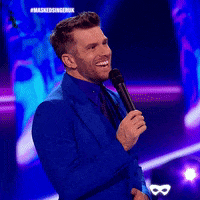 Joel Dommett Laugh GIF by The Masked Singer UK & The Masked Dancer UK
