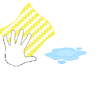 Cleaning Sticker by Minky Homecare