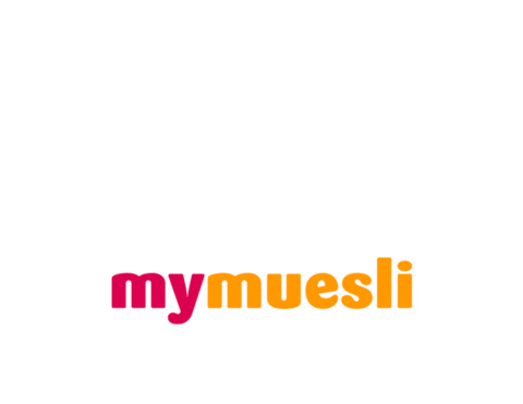 swipe Sticker by mymuesli