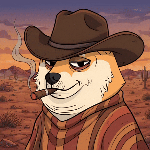 Shiba Inu Smoking GIF by Doge Pound