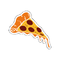 pizzaraul food pizza comida foodie Sticker