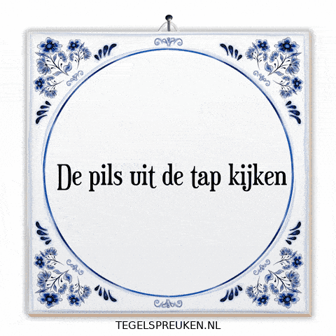 Tap Bier GIF by Tegelspreuken.nl