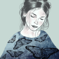 girl illustration GIF by Percolate Galactic