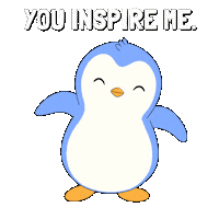 Penguin Inspire Sticker by Pudgy Penguins